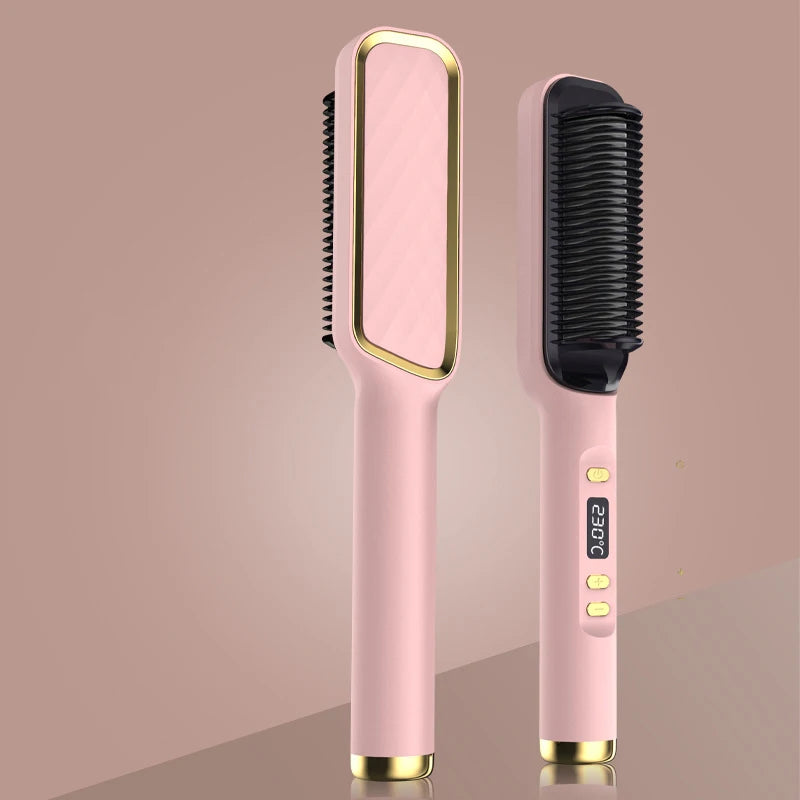Electric Hot Comb Straight Hair