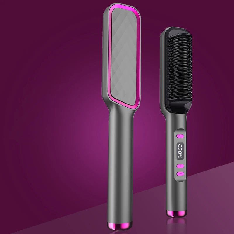Electric Hot Comb Straight Hair