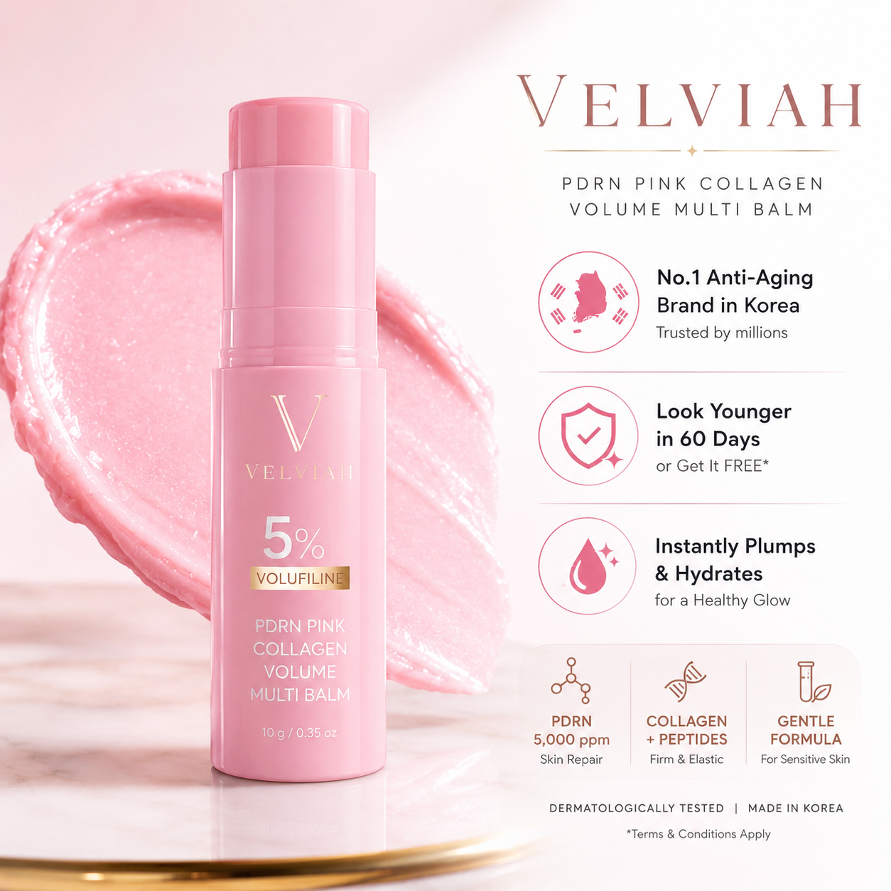 Volufiline salmon DNA bio-collagen volume Balm