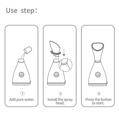 Portable Handheld Facial Steamer