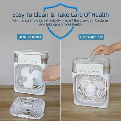 Multifunctional Humidification Fan — 3-in-1 Personal Air Cooler