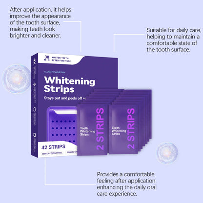 LumiWhite Purple Whitening Strips – Instant Bright Smile
