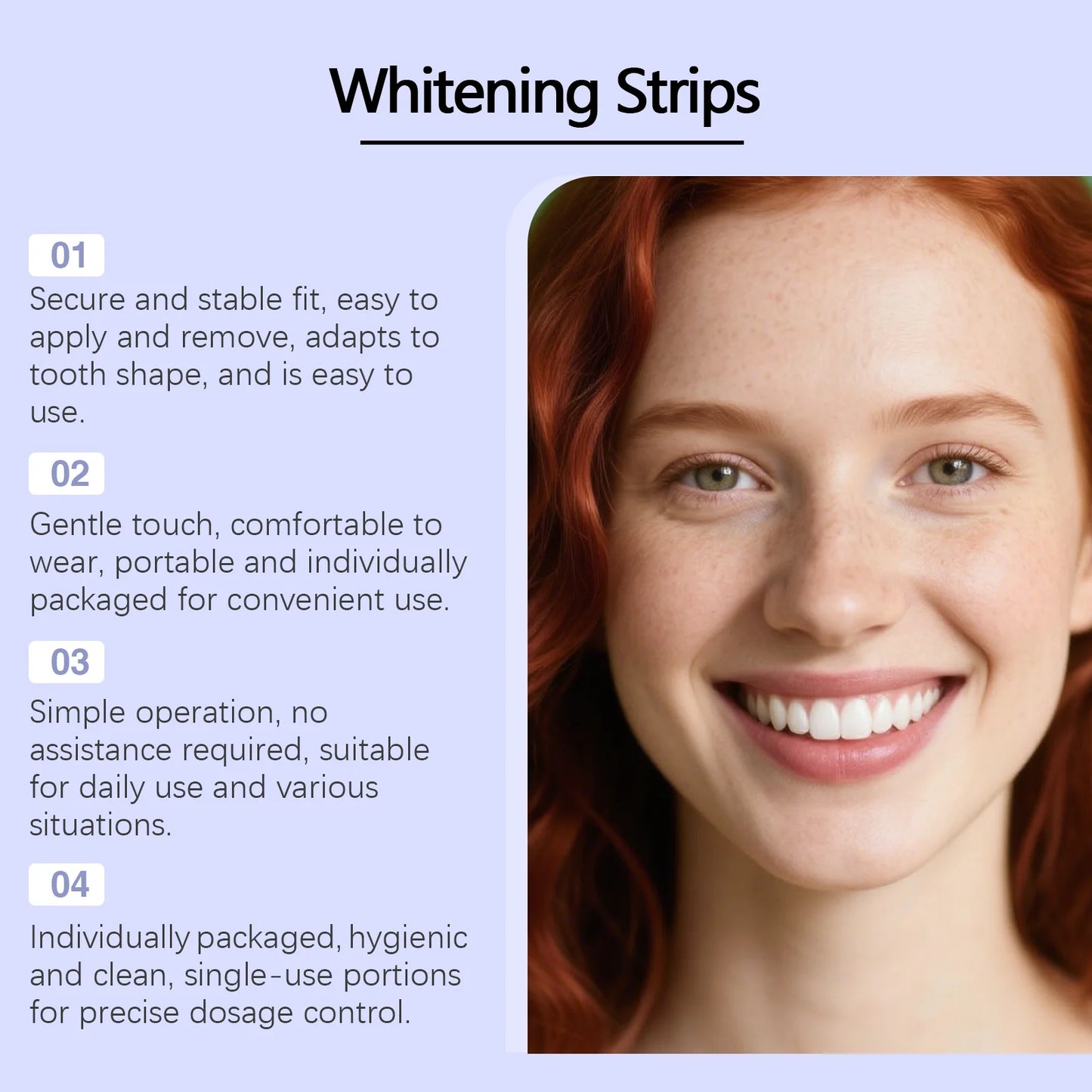 LumiWhite Purple Whitening Strips – Instant Bright Smile