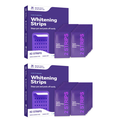 LumiWhite Purple Whitening Strips – Instant Bright Smile