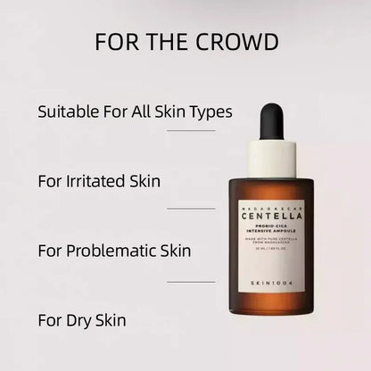 korean Centella Ampoule – Soothing & Hydrating Facial Serum for Acne, Pores, and Sensitive Skin