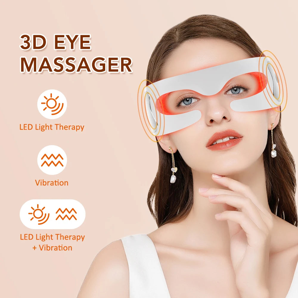 Anti-Aging EMS Eye Massager for Dark Circles & Fatigue Relief"