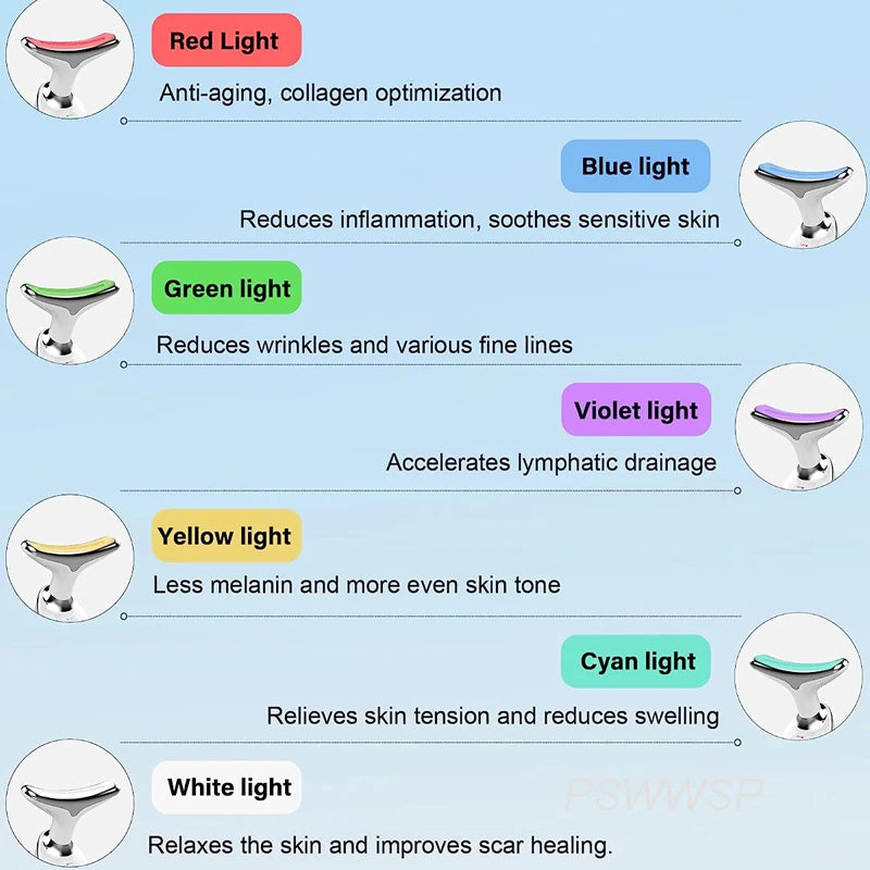 Anti Aging Facial & Neck Massager Beauty Device