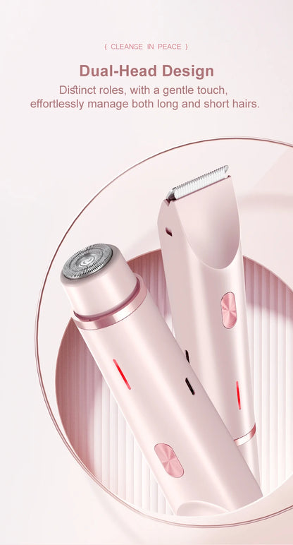 V.  Trimmer body hair removal