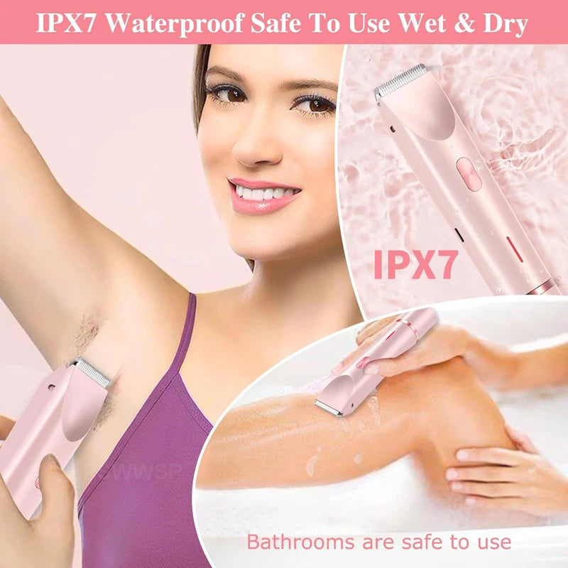 V.  Trimmer body hair removal