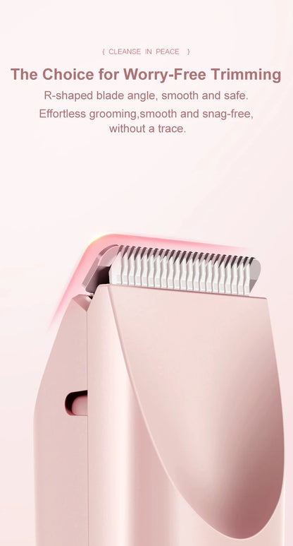 V.  Trimmer body hair removal