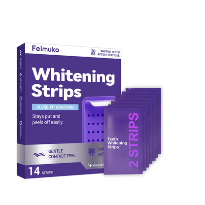 LumiWhite Purple Whitening Strips – Instant Bright Smile