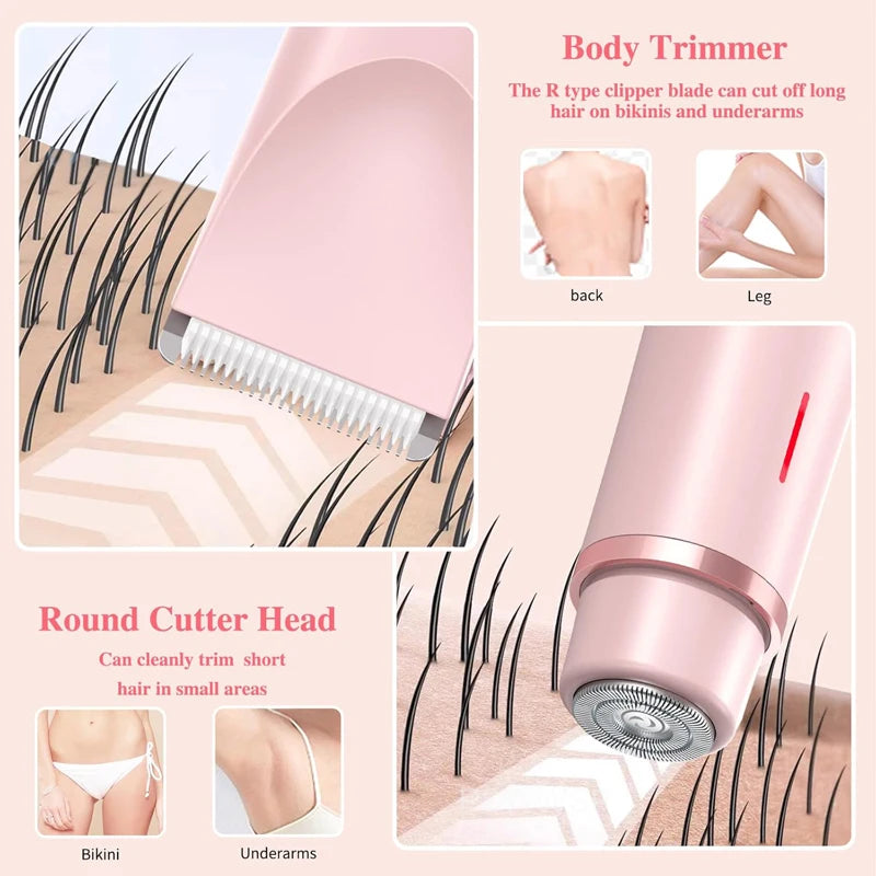 V.  Trimmer body hair removal