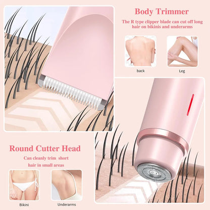 V.  Trimmer body hair removal