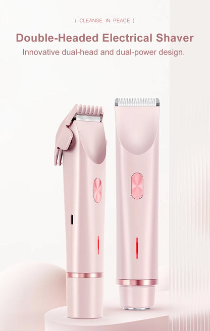 V.  Trimmer body hair removal