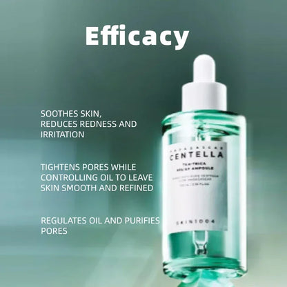 korean Centella Ampoule – Soothing & Hydrating Facial Serum for Acne, Pores, and Sensitive Skin
