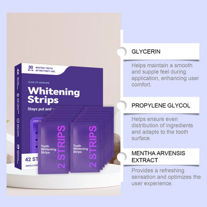 LumiWhite Purple Whitening Strips – Instant Bright Smile