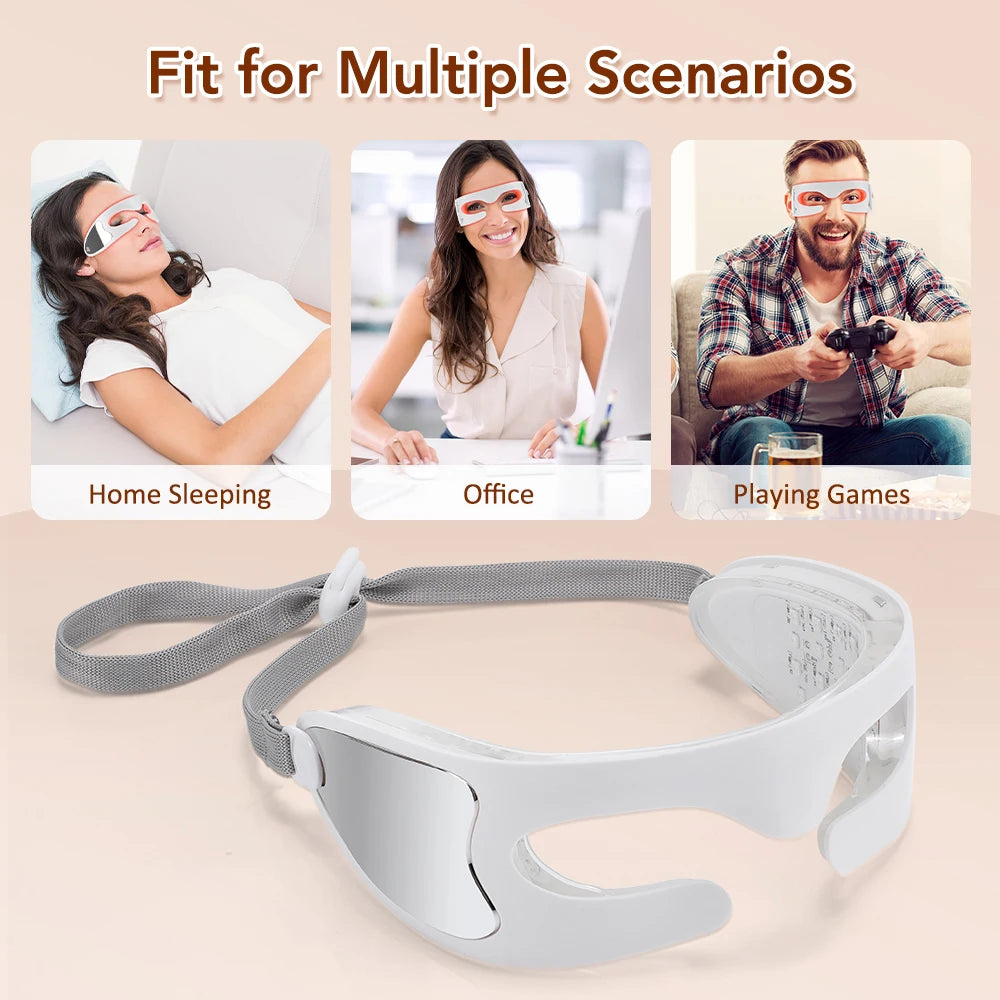 Anti-Aging EMS Eye Massager for Dark Circles & Fatigue Relief"