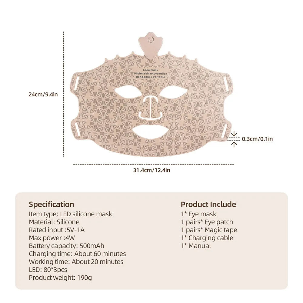 Deep Glow LED Anti Aging Mask