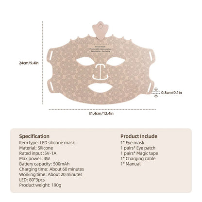 Deep Glow LED Anti Aging Mask