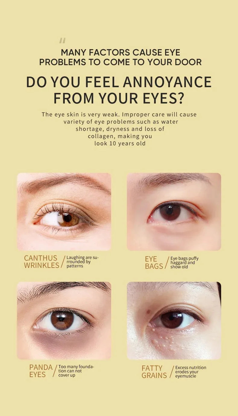 60 Pieces gold Eye Mask YOUR TARGETED SOLUTION FOR BRIGHTER, SMOOTHER UNDER-EYES