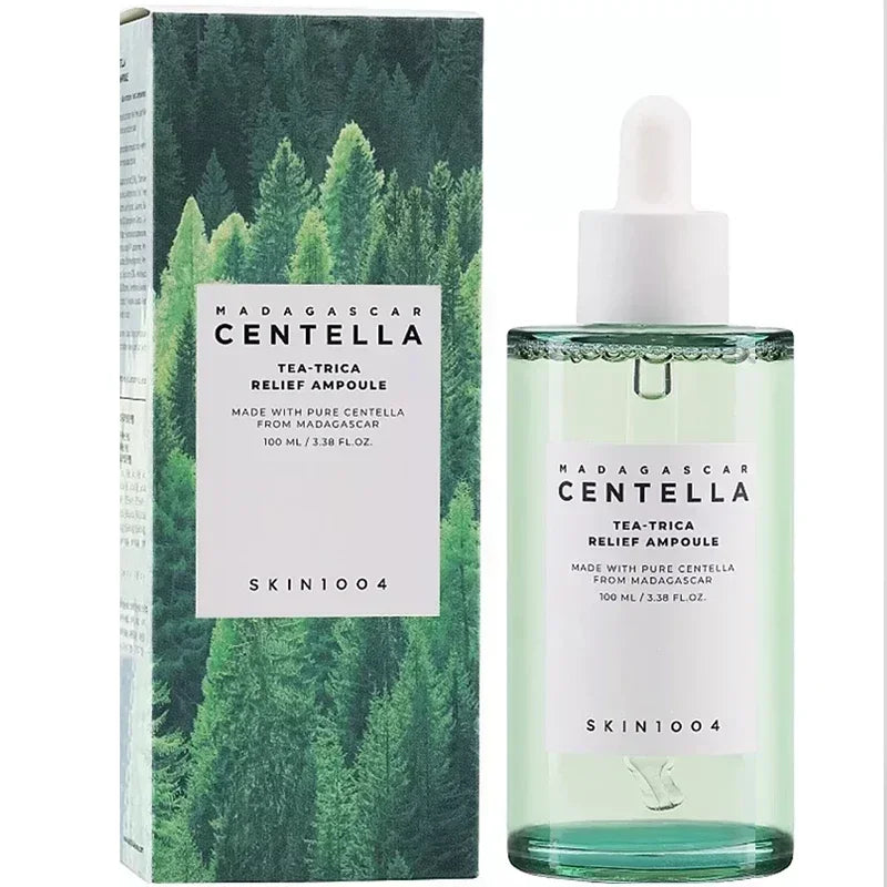 korean Centella Ampoule – Soothing & Hydrating Facial Serum for Acne, Pores, and Sensitive Skin