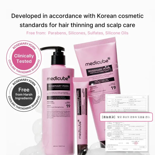 Rosemary PDRN set - clinically tested, free from harsh ingredients
