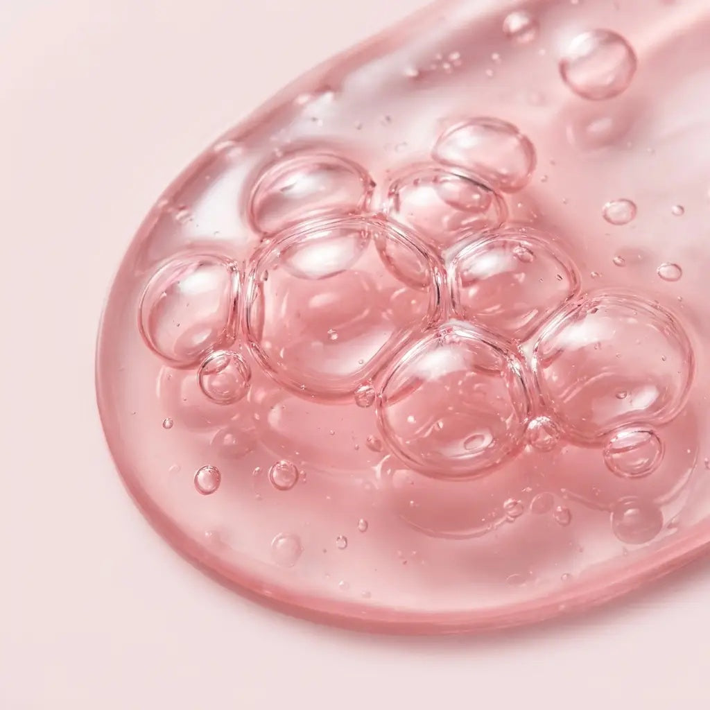 Pink PDRN gel texture